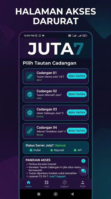Link Alternatif Juta7 untuk Pengguna Android